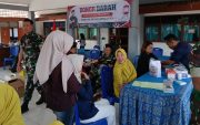 Antisipasi Krisis Stok, Dua Koramil Jajaran Kodim Bojonegoro Gelar Bakti Sosial Donor Darah