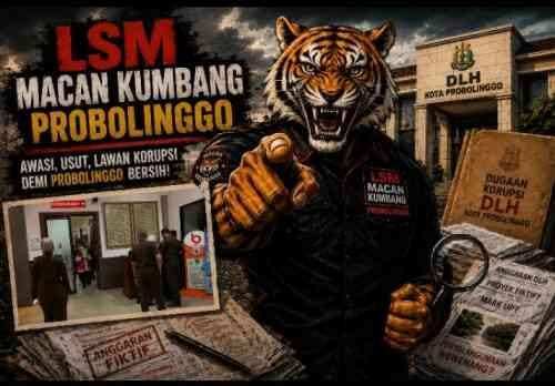 Korupsi Lampu Hias DLH Kota Probolinggo Belum Usai, MACAN KUMBANG Desak Kejari Tambah Tersangka Korupsi Lampu Hias DLH Kota Probolinggo Belum Usai, MACAN KUMBANG Desak Kejari Tambah Tersangka