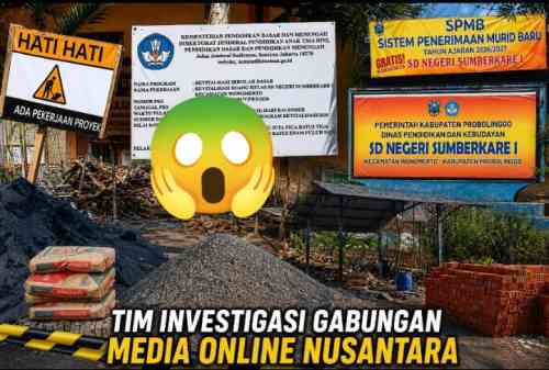 Proyek Revitalisasi SDN Sumberkare I Rp471 Juta Dipertanyakan Proyek Revitalisasi SDN Sumberkare I Rp471 Juta Dipertanyakan