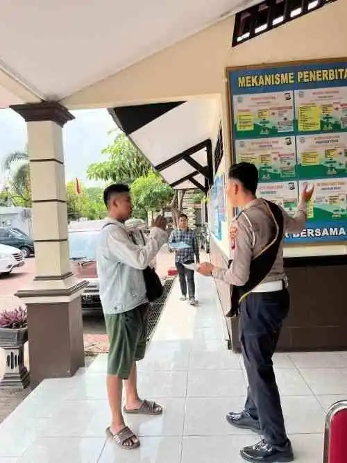 Polantas Tuban Hadir Langsung di Tengah Warga, Layanan SIM, STNK dan BPKB Disambut Antusias