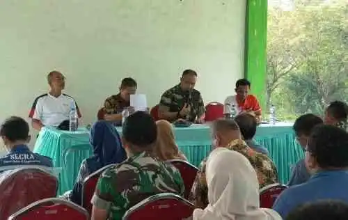 Kodim Bojonegoro Sosialisasikan Program TMMD 129 di Desa Kesongo Kedungadem