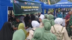 Bazar Pangan Murah Persit Kodim Bojonegoro Meriahkan Pembukaan TMMD 129 di Kesongo Kedungadem Bazar Pangan Murah Persit Kodim Bojonegoro Meriahkan Pembukaan TMMD 129 di Kesongo Kedungadem