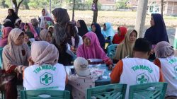 TMMD 129 di Kesongo, Dinkes Bojonegoro Adakan Layanan Pengobatan Gratis