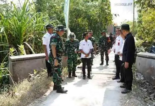 TMMD 129 Bojonegoro, Bukti Kolaborasi Nyata bagi Kemajuan Desa Kesongo