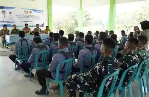 TMMD 129 Bojonegoro Tingkatkan Kapasitas Linmas Desa Kesongo