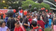 Balon Merah Hitam dan Bunga Mawar Warnai Peringatan 30 Tahun Kudatuli di Jakarta