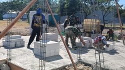 Sentuhan Nyata! TMMD 129 Bojonegoro: Sulap Perbatasan Kesongo-Lamongan Jadi Rest Area dan Sentra Ekonomi Baru