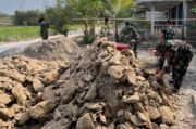 TMMD 129 Bojonegoro: Satgas dan Warga Kompak Rehab Rumah Mbah Kardo
