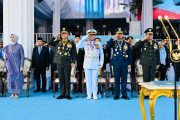 Panglima TNI Hadiri Peringatan HUT Ke-80 Bhayangkara, Perkuat Sinergi TNI-Polri