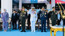 Panglima TNI Hadiri Peringatan HUT Ke-80 Bhayangkara, Perkuat Sinergi TNI-Polri
