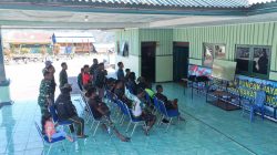 Kodim 1714/Puncak Jaya Gelar Nobar Pertandingan Piala Dunia 2026 di Kab. Puncak Jaya
