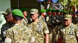 Wapang TNI dan Menhan RI Tinjau Yon TP di Jawa Timur, Pastikan Kesiapan Operasional Satuan
