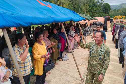 Wakil Ketua 1 Satgas PRR Letjen TNI Richard Tampubolon Tinjau Padang Sidimpuan dan Tapanuli Selatan Sumatera Utara. Ada Apa?