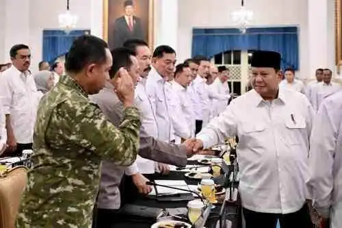 Panglima TNI Hadiri Sidang Kabinet Paripurna Dipimpin Presiden RI