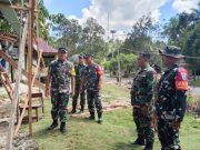 Tim Wasev TMMD Ke-129 Tinjau Langsung Kampung Sesor, Pastikan Program TMMD Kodim 1807/Sorong Selatan Berjalan Optimal