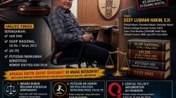 KRITIK BUKAN KEJAHATAN, FITNAH BISA BERUJUNG PENJARA! Dedy Luqman Hakim Kupas Tuntas Batas Kebebasan Berpendapat Menurut UUD 1945, KUHP Nasional, dan UU ITE