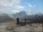 Kebakaran Lahan Penyimpanan Kendaraan PT Moderna Teknik Perkasa Di Talun Berhasil Dipadamkan, Korban Jiwa Nihil