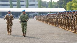 Panglima TNI Sambut Kepulangan Satgas Kizi TNI Kontingen Garuda XX-V MONUSCO