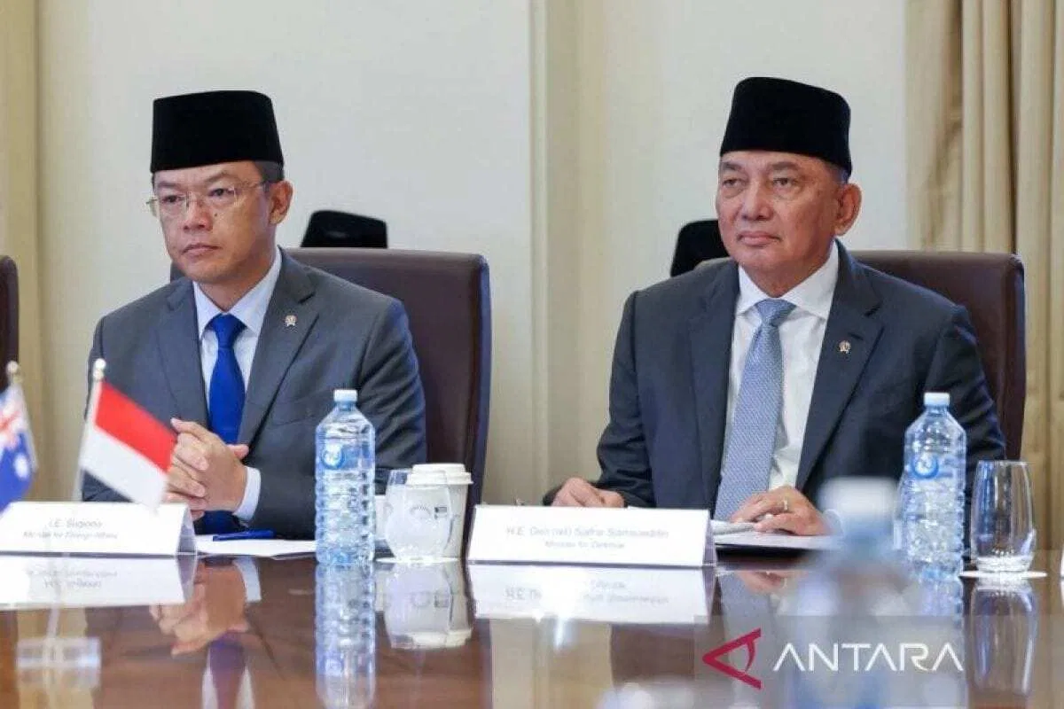 Menhan dan Menlu perkuat kerja sama Indonesia-Australia