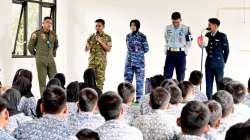 Dari Rasa Ingin Tahu Hingga Cita-Cita, Lanud Sjamsudin Noor Dekatkan Dunia TNI AU Dengan Siswa SRMP 20 Budi Luhur
