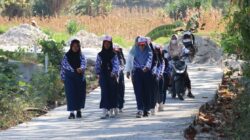 Derap Langkah Patriot Muda di Lintas Beton Kesongo: Pembuktian Sinergi TNI-Rakyat Lewat TMMD 129 Bojonegoro