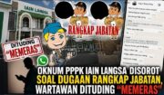 Wartawan Dituding “Memeras”, Polemik Dugaan Rangkap Jabatan PPPK IAIN Langsa Disorot