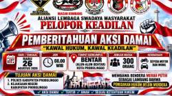 Aksi Damai 26 Agustus, Kasus Suarni Sapikerep Jadi Salah Satu Aspirasi Aliansi LSM