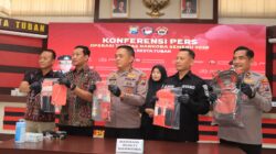 Polresta Tuban Ungkap 4 Kasus Narkoba Selama Operasi Tumpas Semeru, 53,649 Gram Sabu Disita