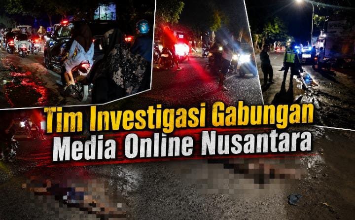 Luapan Air Diduga dari SPPG 04 Kedopok, Jalan Mastrip Licin dan Pengendara Terjatuh