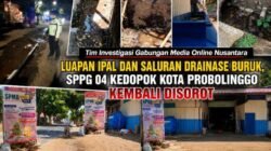 SPPG 04 Kedopok Kembali Disorot, Tim Temukan Bekas Luapan Air di Jalan Mastrip