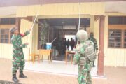 Kodim 1714/PJ Gelar Karya Bakti Merah Putih SMP Negeri 1 Mulia Kab. Puncak Jaya