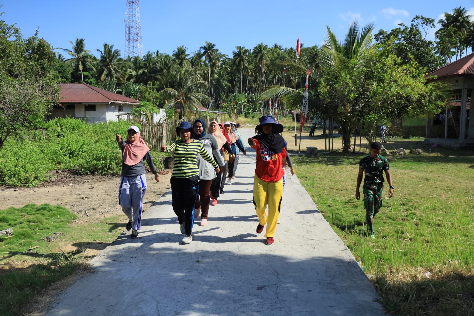 TMMD ke-129 Bukan Sekadar Pembangunan, Semangat Nasionalisme Warga Ikut Dibangun TMMD ke-129 Bukan Sekadar Pembangunan, Semangat Nasionalisme Warga Ikut Dibangun