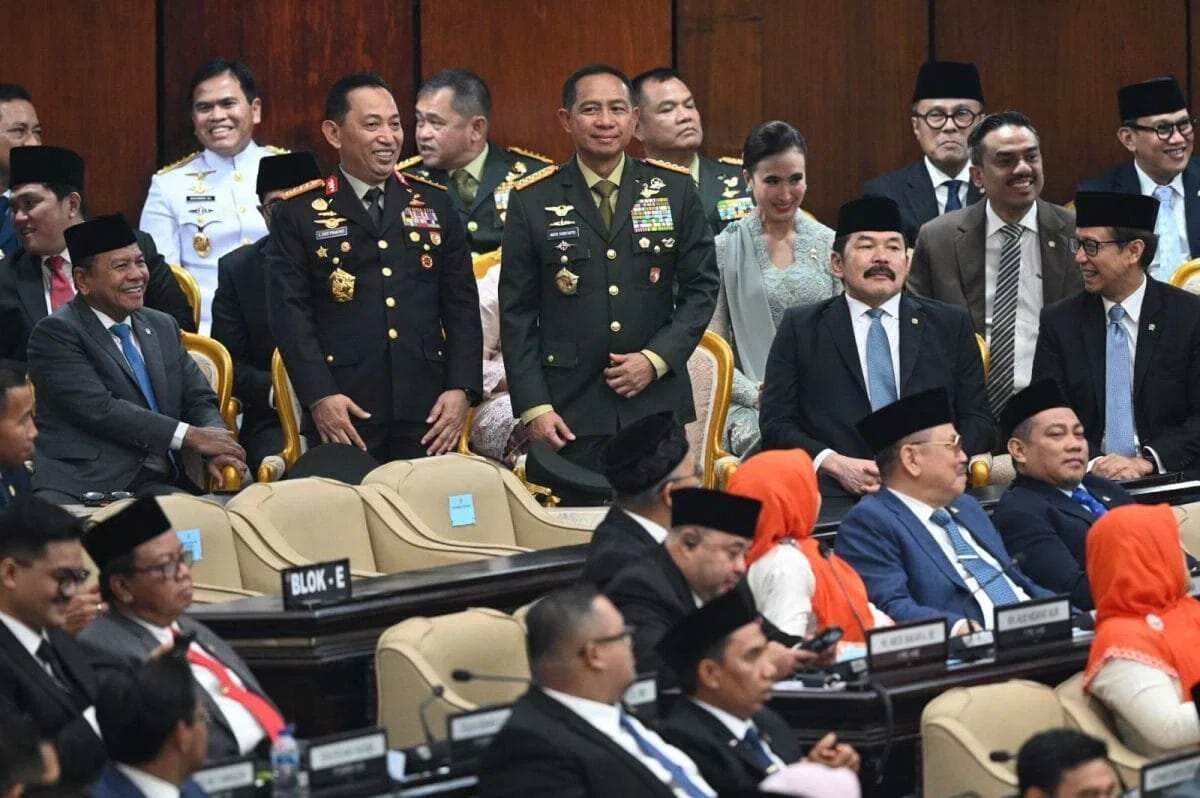 Panglima TNI Hadiri Pidato Kenegaraan Presiden RI pada Sidang Tahunan MPR RI Tahun 2026