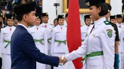 Panglima TNI Hadiri Pengukuhan Paskibraka Tingkat Pusat Tahun 2026