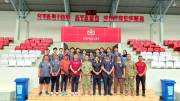 Letjen TNI Richard Tampubolon Tinjau Atlet Pelatnas Taekwondo Indonesia di Markas Kopassus