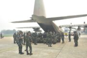 TNI Kerahkan Tiga Batalyon Teritorial Pembangunan Perkuat Penanganan Karhutla di Kalbar