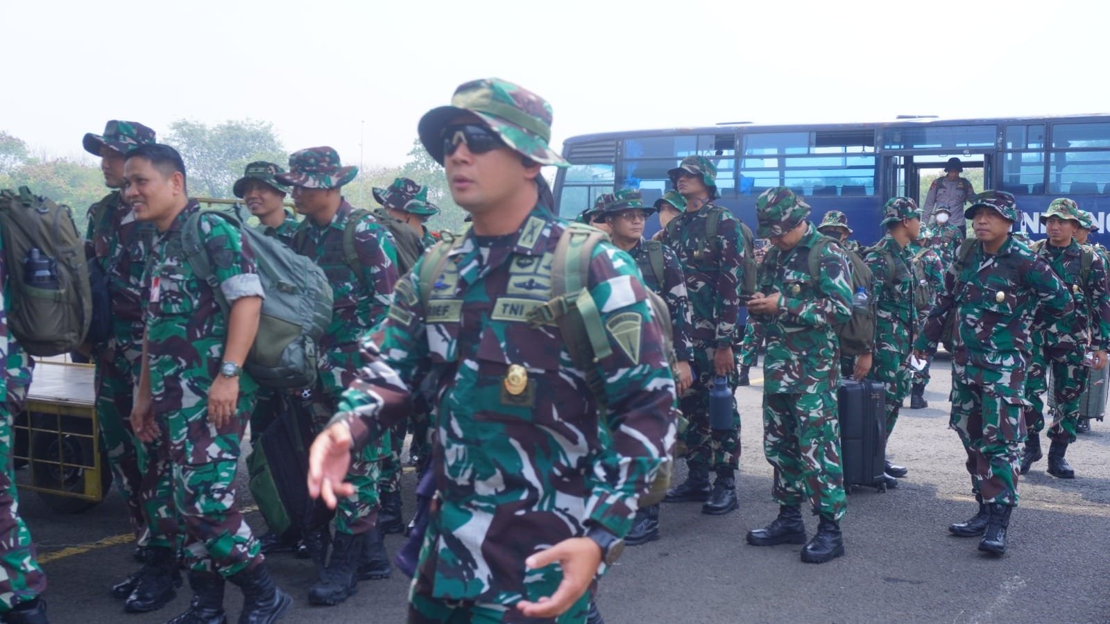 TNI Kembali Kerahkan 248 Personel Penyuluh untuk Perkuat Penanganan Karhutla