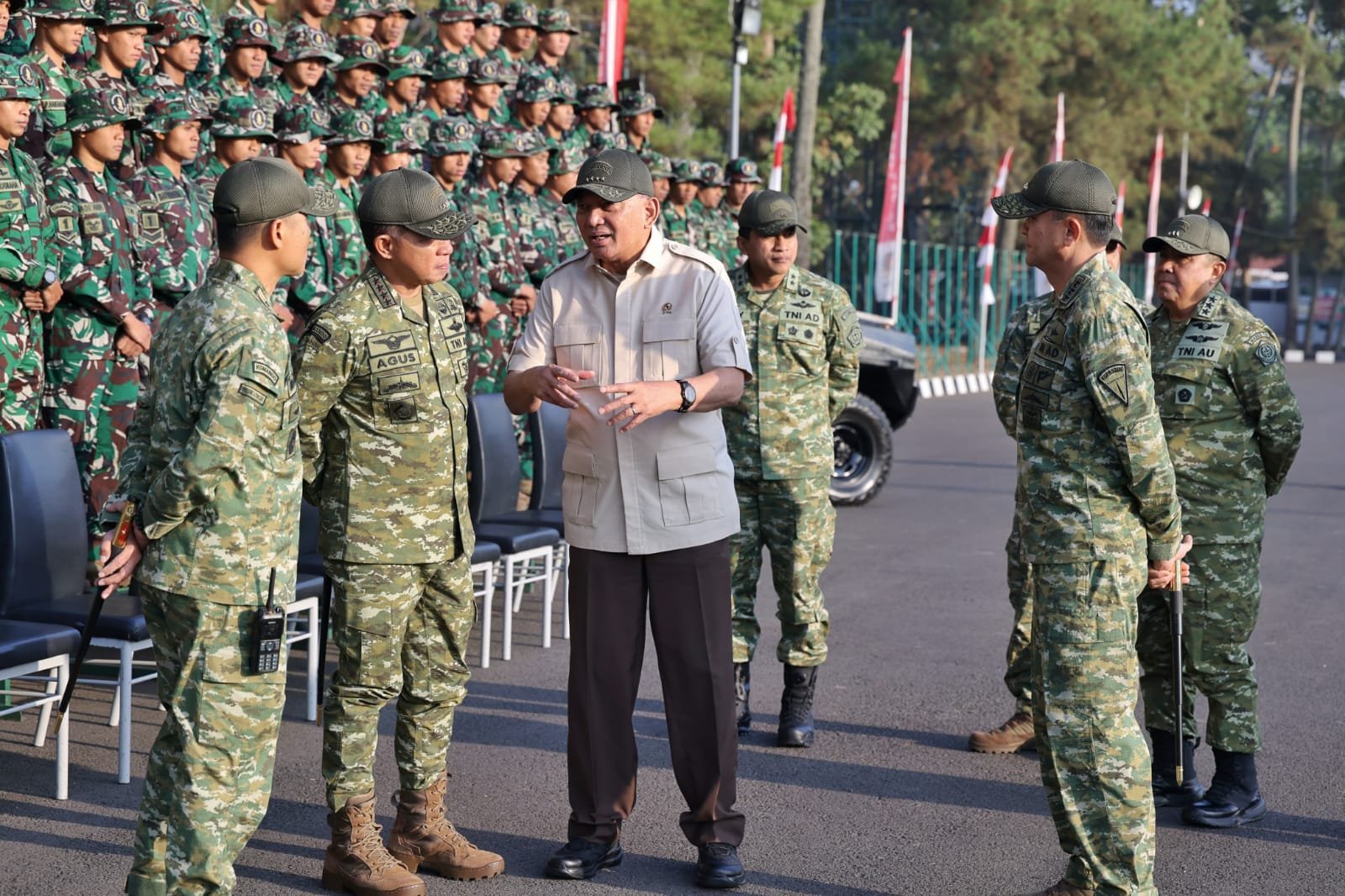 Panglima TNI Tinjau Kesiapan Prajurit dalam Complex Warfare Course di Batujajar