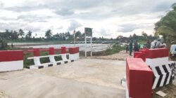 Kodim 1710/Mimika Rampungkan Jembatan Beton di Kelurahan Kamoro Jaya dan Wonosari Jaya