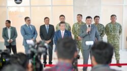 Wapang TNI Dampingi Menhan RI dalam Rapat Kerja Bersama Komisi I DPR RI
