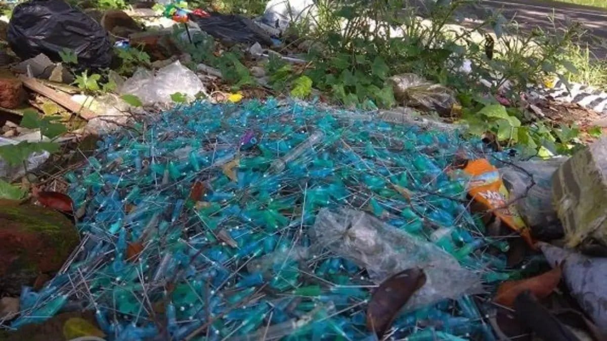 Penanganan Temuan Limbah Medis di Sidoarjo