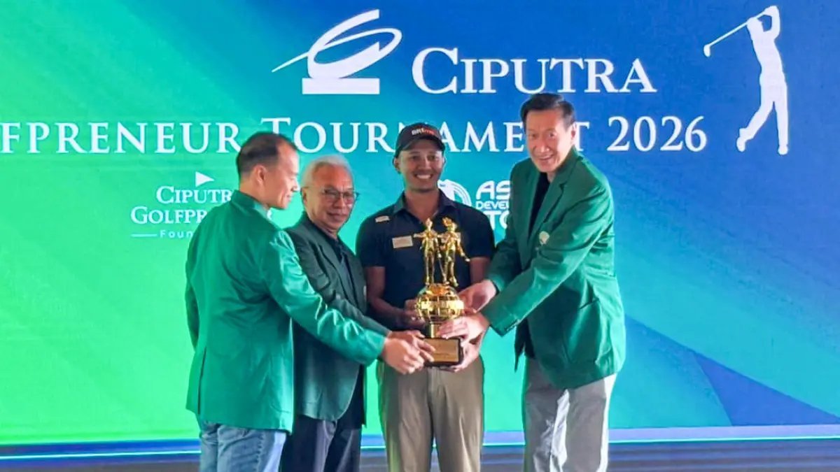 Kevin Caesario Akbar Menjadi Juara Turnamen Golf Prestisius