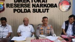 Polda Sulut Ungkap Tiga Kasus Narkoba dengan Penangkapan Empat Tersangka