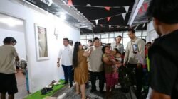Kunjungan Prabowo ke Warga Relokasi di Senen