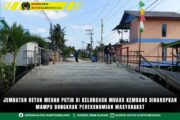 Jembatan Beton Merah Putih Di Kelurahan Muara Kembang Diharapkan Mampu Dongkrak Perekonomian Masyarakat