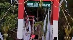 TNI AD Tak Mau Jembatan Merah Putih Pangandaran Disebut Ambruk