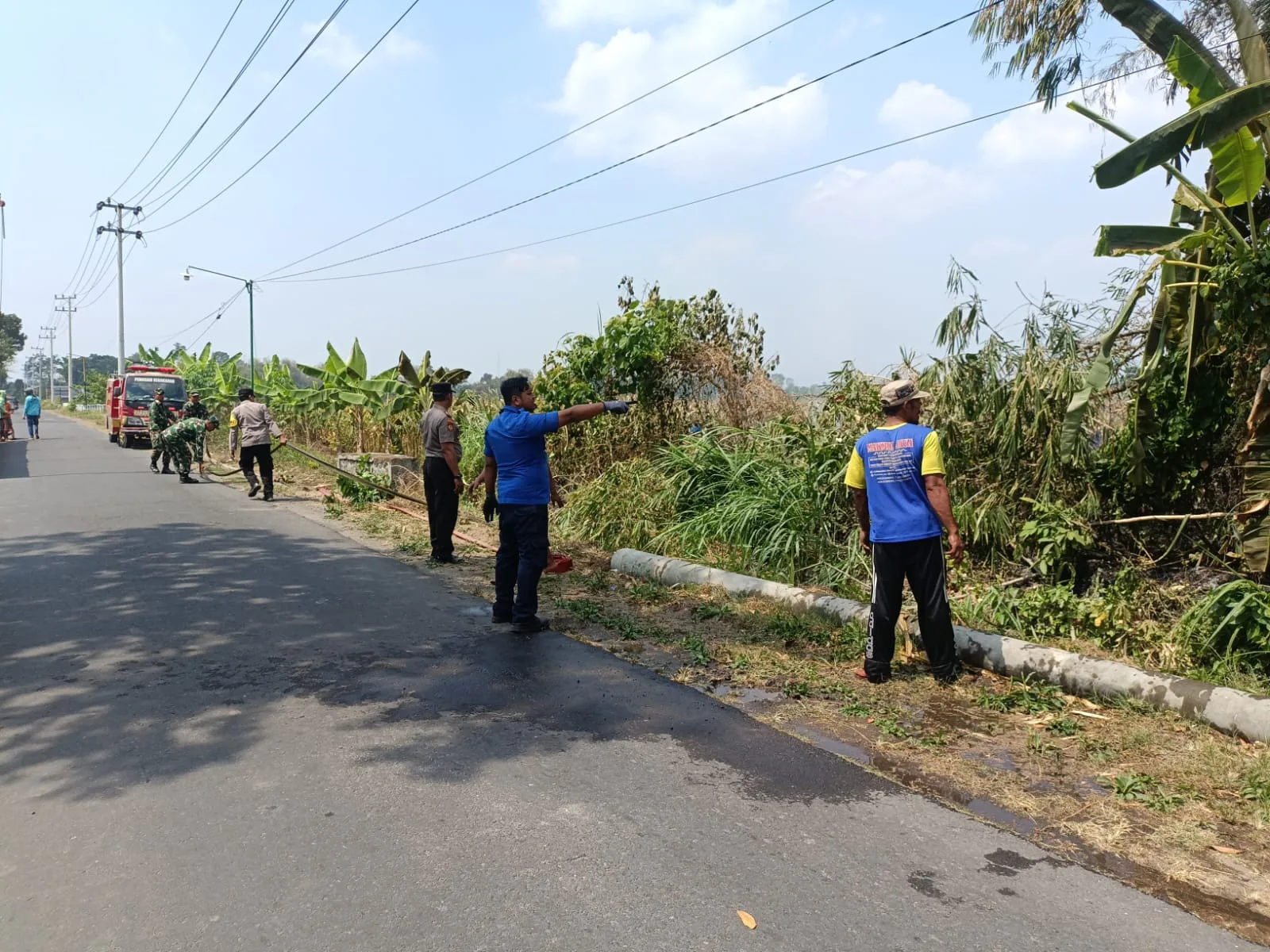 Rumpun Bambu Nyaris Ludes Di Wonodadi Blitar, Kebakaran Berhasil Dipadamkan Berkat Kesiapsiagaan Warga Dan Aparat Rumpun Bambu Nyaris Ludes Di Wonodadi Blitar, Kebakaran Berhasil Dipadamkan Berkat Kesiapsiagaan Warga Dan Aparat