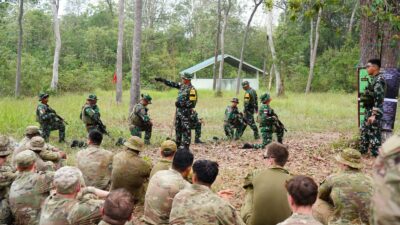 Super Garuda Shiled 2026 Asah Kemampuan Survival Dan Patroli Di Daerah Latihan