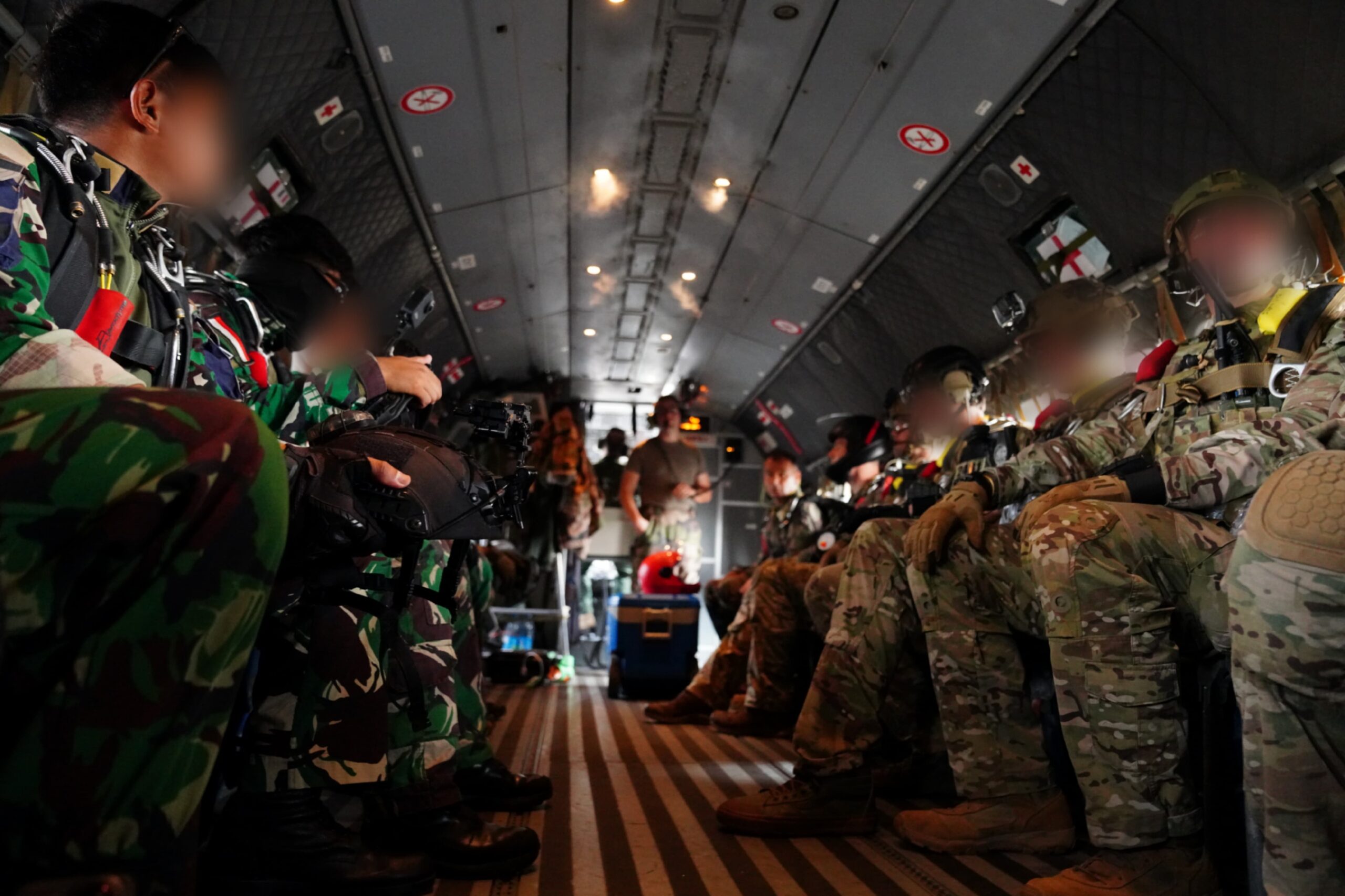 Prajurit SOF TNI dan US Army Sukses Laksanakan Infiltrasi Udara Dalam Latihan Super Garuda Shield 2026