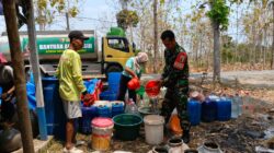 Peduli Kekeringan, Kodim Bojonegoro Salurkan 133 Ribu Liter Air Bersih ke 6 Kecamatan